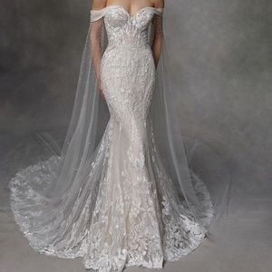 BRAND NEW UNALTERED Badgley Mischka Danica Wedding Dress